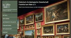 Desktop Screenshot of hag-frankfurt.de